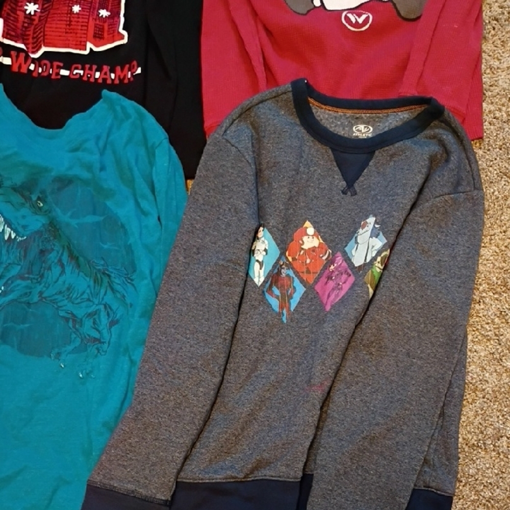 Boys Long Sleeve Tees Set - Picture 2 of 9